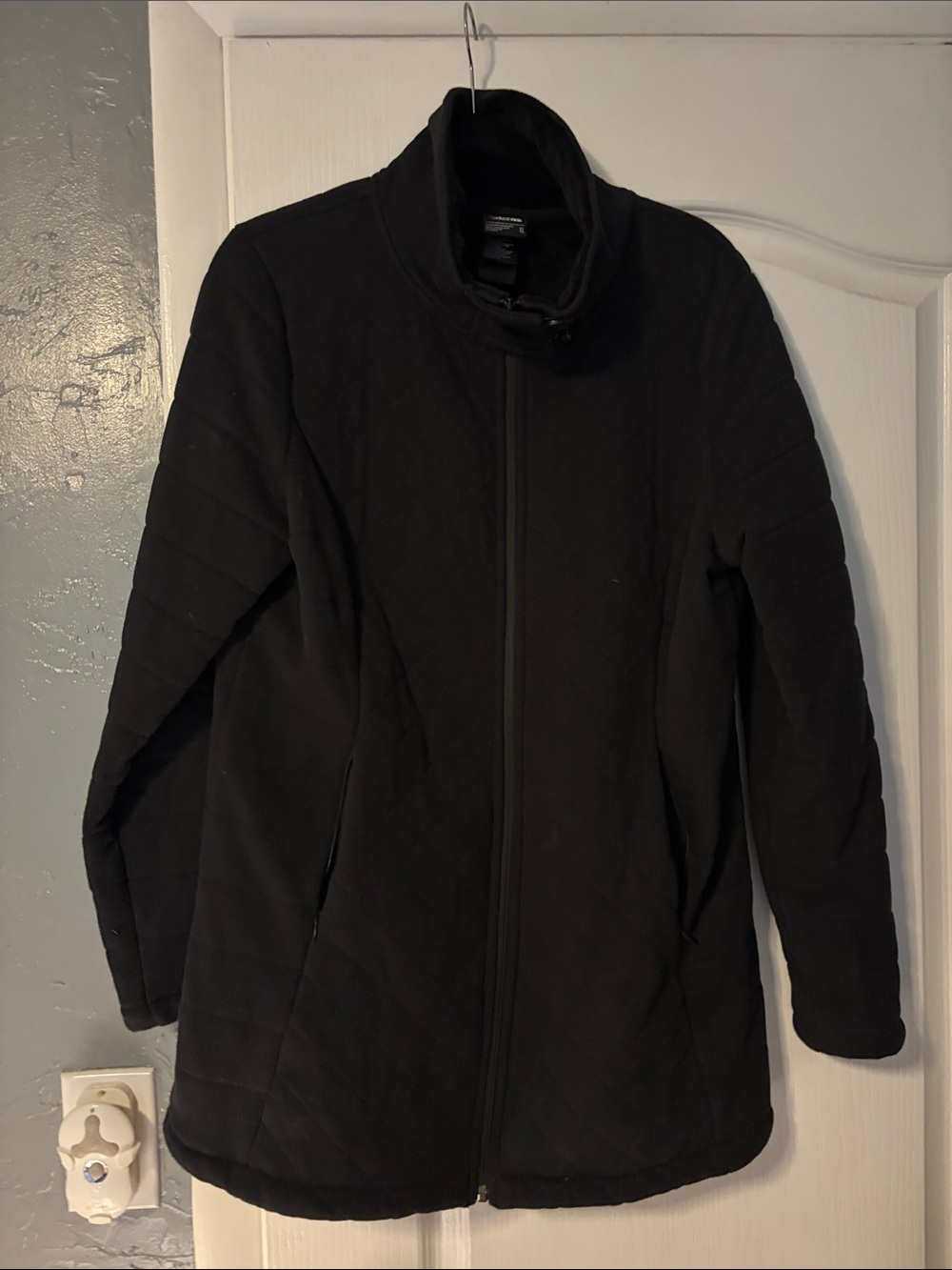 The North Face Black Quilted Ski Jacket